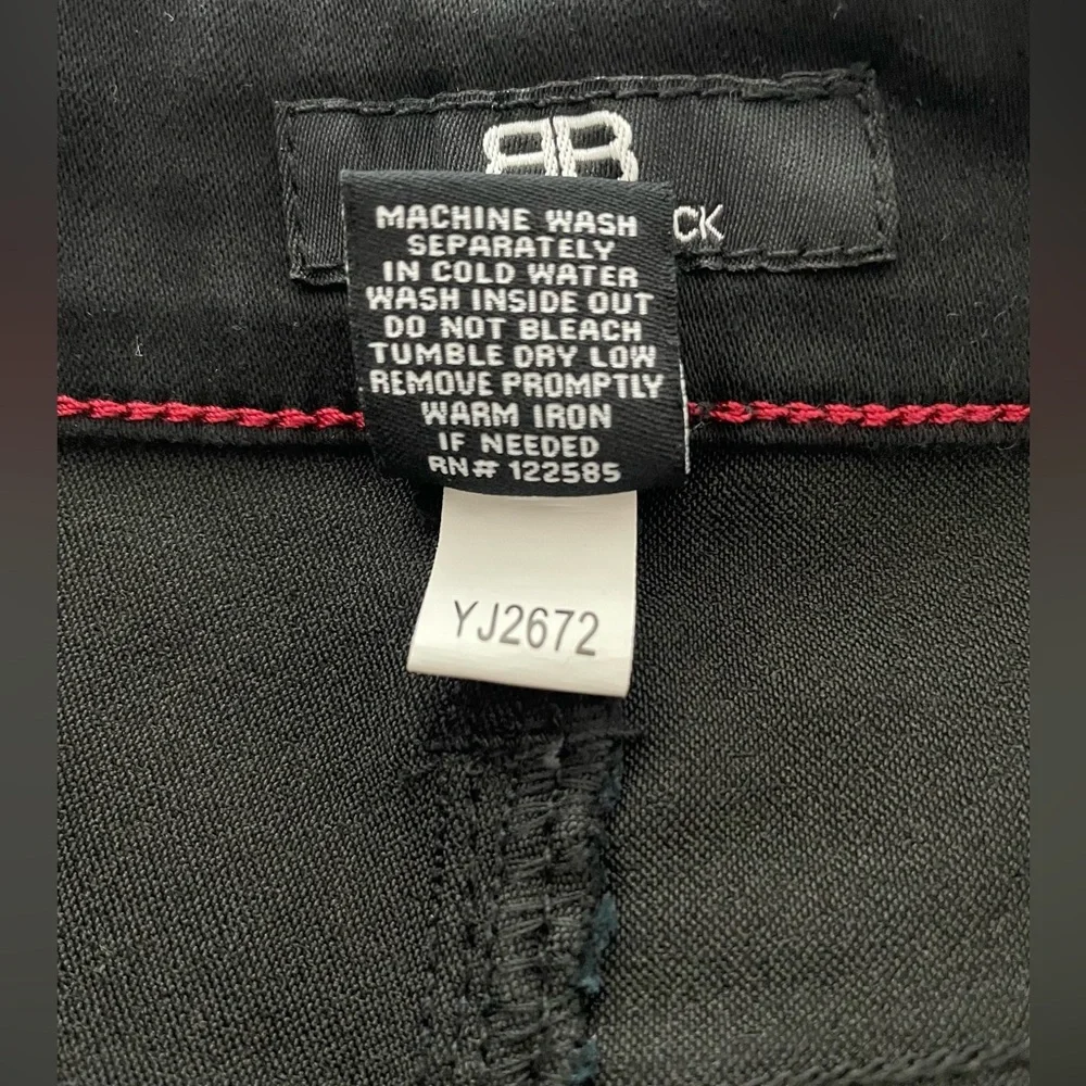 NWOT Benjamin Black Sleek Black Men’s Skinny Jeans 30x32